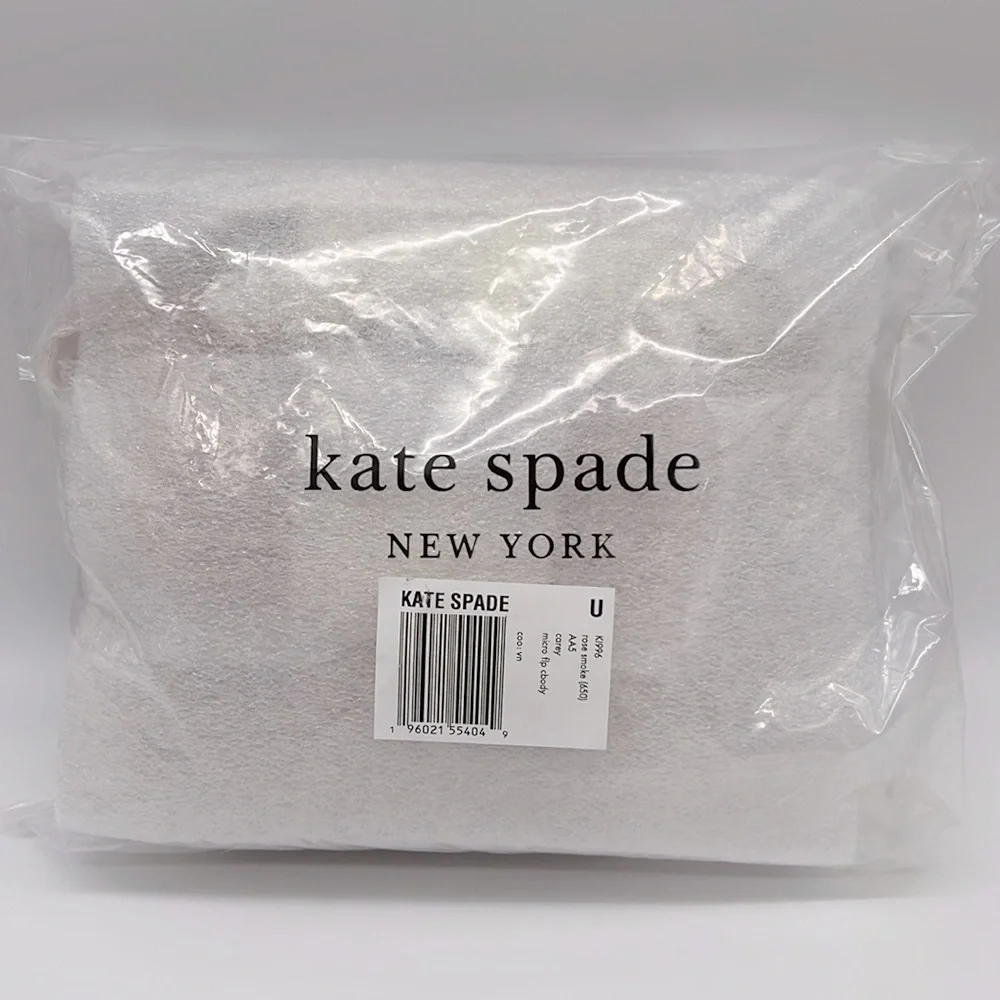 Kate Spade Carey Faux Fur Quilted Micro Flap Crossbody Rose Smoke